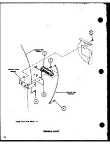 08 - Terminal Block parts for Amana Dryer CE9002 / P7804829W from AppliancePartsPros.com