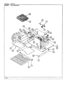 07 - Oven parts for Crosley Range CEA4D59TDV from AppliancePartsPros.com