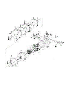 04 - Motor Assembly parts for Hoover Vacuum CEMP3104 from AppliancePartsPros.com