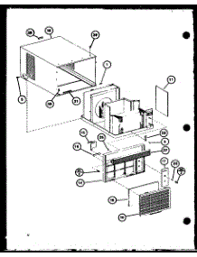 02 - Page 1 parts for Amana Air Conditioner CES1123HER / P9920806R from AppliancePartsPros.com