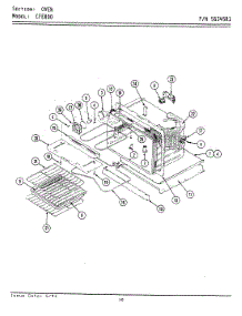 05 - Oven parts for Maytag Range CFE800 from AppliancePartsPros.com