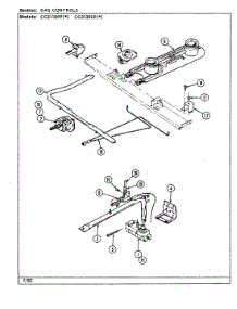 03 - Gas Controls parts for Crosley Range CG3120SPA from AppliancePartsPros.com