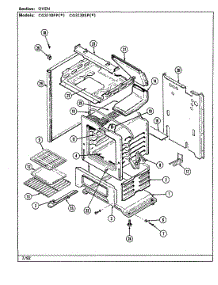 04 - Oven parts for Crosley Range CG3120SPA from AppliancePartsPros.com