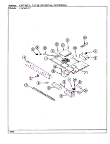 06 - Internal Controls parts for Crosley Range CGA4D59TZK from AppliancePartsPros.com