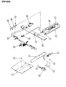 03 - Controls parts for Crosley Range CGW3C6CLVK from AppliancePartsPros.com