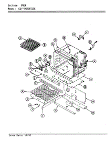 07 - Oven parts for Crosley Range CGW4D59TSZK from AppliancePartsPros.com