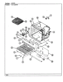 07 - Oven parts for Crosley Range CGW4D59TZK from AppliancePartsPros.com