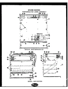 05 - Ref Liner Assy parts for Amana Refrigerator CIM105L from AppliancePartsPros.com