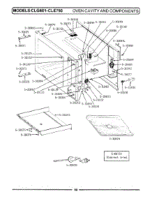 07 - Oven Cavity & Components parts for Maytag Range CLE750 from AppliancePartsPros.com