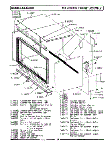 12 - Microwave Cabinet Assembly parts for Maytag Range CLG600 from AppliancePartsPros.com