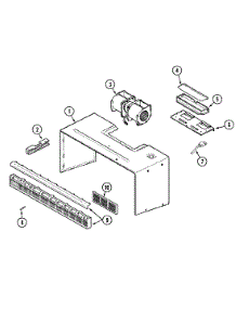 05 - Motor parts for Maytag Microwave CME9010CAB from AppliancePartsPros.com