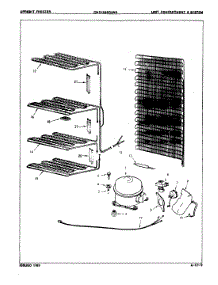 03 - Unit Compartment & System parts for Maytag Freezer CMS130BCLWH / 8V002 from AppliancePartsPros.com