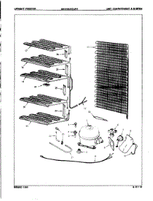 03 - Unit Compartment & System parts for Maytag Freezer CMS180BCLWH / 8V039 from AppliancePartsPros.com