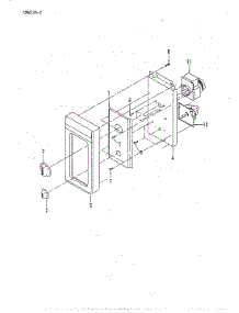 02 - Control Panel (Cmw22a2) parts for Crosley Microwave CMW22A2 from AppliancePartsPros.com