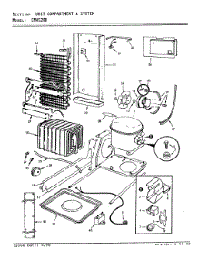 05 - Unit Compartment & System parts for Maytag Refrigerator CNNS208 / 9T01B from AppliancePartsPros.com