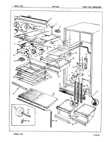 03 - Fresh Food Compartment parts for Maytag Refrigerator CNNT198GH / 7D06A from AppliancePartsPros.com