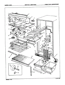 03 - Fresh Food Compartment parts for Maytag Refrigerator CNNT198GLA / 7D07A from AppliancePartsPros.com
