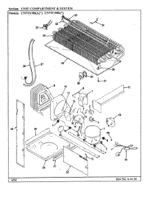 04 - Unit Compartment & System parts for Maytag Refrigerator CNNT198KL / CF67A from AppliancePartsPros.com