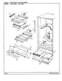 06 - Shelves & Accessories parts for Maytag Refrigerator CNNT198KLA / BF52A from AppliancePartsPros.com