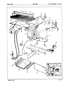 02 - Unit Compartment & System parts for Crosley Refrigerator CNNT218BV / 5D64A from AppliancePartsPros.com