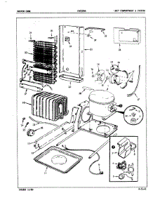 03 - Unit Compartment & System parts for Crosley Refrigerator CNS20M4 / 5M61A from AppliancePartsPros.com