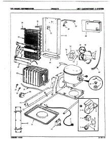 05 - Unit Compartment & System parts for Crosley Refrigerator CNS20T6A / 9R01A from AppliancePartsPros.com