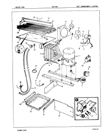 02 - Unit Compartment & System parts for Crosley Refrigerator CNT17M5H / 5D73B from AppliancePartsPros.com