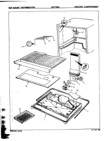 02 - Freezer Compartment parts for Crosley Refrigerator CNT17R4 / 8A02B from AppliancePartsPros.com