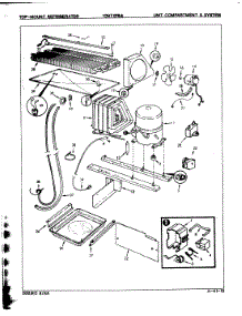 02 - Unit Compartment & System parts for Crosley Refrigerator CNT17R4F / 8A02B from AppliancePartsPros.com