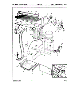 04 - Unit Compartment & System parts for Crosley Refrigerator CNT17T4A / 9C41A from AppliancePartsPros.com
