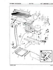 04 - Unit Compartment & System parts for Maytag Refrigerator CNT17TX6A / 9D15A from AppliancePartsPros.com