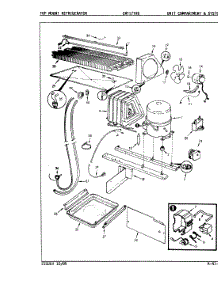 03 - Unit Compartment & System parts for Maytag Refrigerator CNT17TX6H / 8D13A from AppliancePartsPros.com