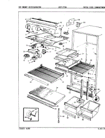 02 - Fresh Food Compartment parts for Maytag Refrigerator CNT17TX6H / 9D15A from AppliancePartsPros.com
