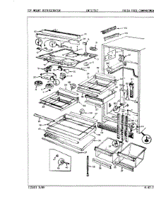 03 - Fresh Food Compartment parts for Maytag Refrigerator CNT17TX7A / 8D14A from AppliancePartsPros.com