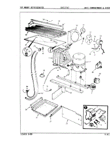 03 - Unit Compartment & System parts for Maytag Refrigerator CNT17TX7H / 8D14A from AppliancePartsPros.com