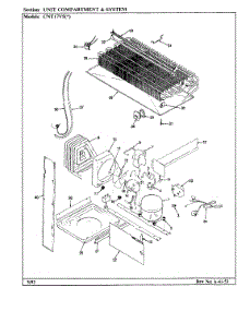 04 - Unit Compartment & System parts for Crosley Refrigerator CNT17V5A / AC37A from AppliancePartsPros.com