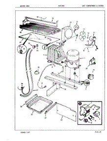 03 - Unit Compartment & System parts for Crosley Refrigerator CNT19C8H / 7A77A from AppliancePartsPros.com
