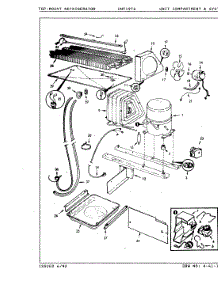 02 - Unit Compartment & System parts for Crosley Refrigerator CNT19T6H / 9C50A from AppliancePartsPros.com