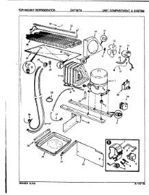 02 - Unit Compartment & System parts for Crosley Refrigerator CNT19T8 / 8A15A from AppliancePartsPros.com