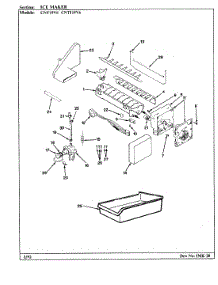 04 - Ice Maker parts for Crosley Refrigerator CNT19V6A / BC51C from AppliancePartsPros.com