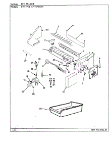 02 - Ice Maker parts for Crosley Refrigerator CNT19V8 / BC54A from AppliancePartsPros.com