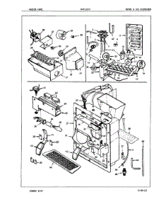 05 - Water & Ice Dispenser parts for Crosley Refrigerator CNTI22C9A / 7B10A from AppliancePartsPros.com