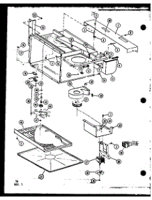 09 - Page 6 parts for Amana Microwave CRCR-7 / P8551505S from AppliancePartsPros.com