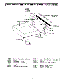 03 - Drawer Assembly parts for Maytag Range CRE200 from AppliancePartsPros.com