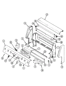 02 - Control Panel (Cre7700ade) parts for Maytag Range CRE7700ADE from AppliancePartsPros.com