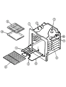 04 - Oven parts for Maytag Range CRE7700ADL from AppliancePartsPros.com