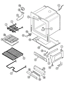 04 - Oven / Base parts for Maytag Range CRE7900ADE from AppliancePartsPros.com
