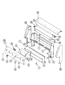 02 - Control Panel (Cre9500ace, Cre9500ade) parts for Maytag Range CRE9500ADE from AppliancePartsPros.com