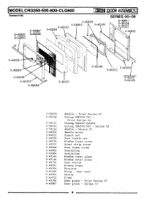 07 - Oven Door Assembly parts for Maytag Range CRG350B from AppliancePartsPros.com