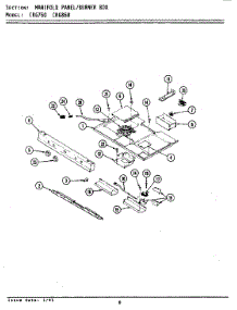 08 - Manifold Panel (Xcrg760 Xcrg860) parts for Maytag Range CRG760 from AppliancePartsPros.com